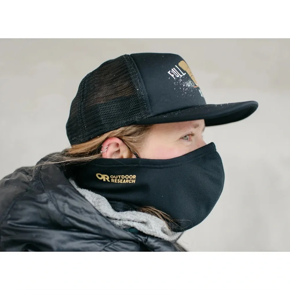 Outdoor Research Essential Bandana Kit Black Face Mask